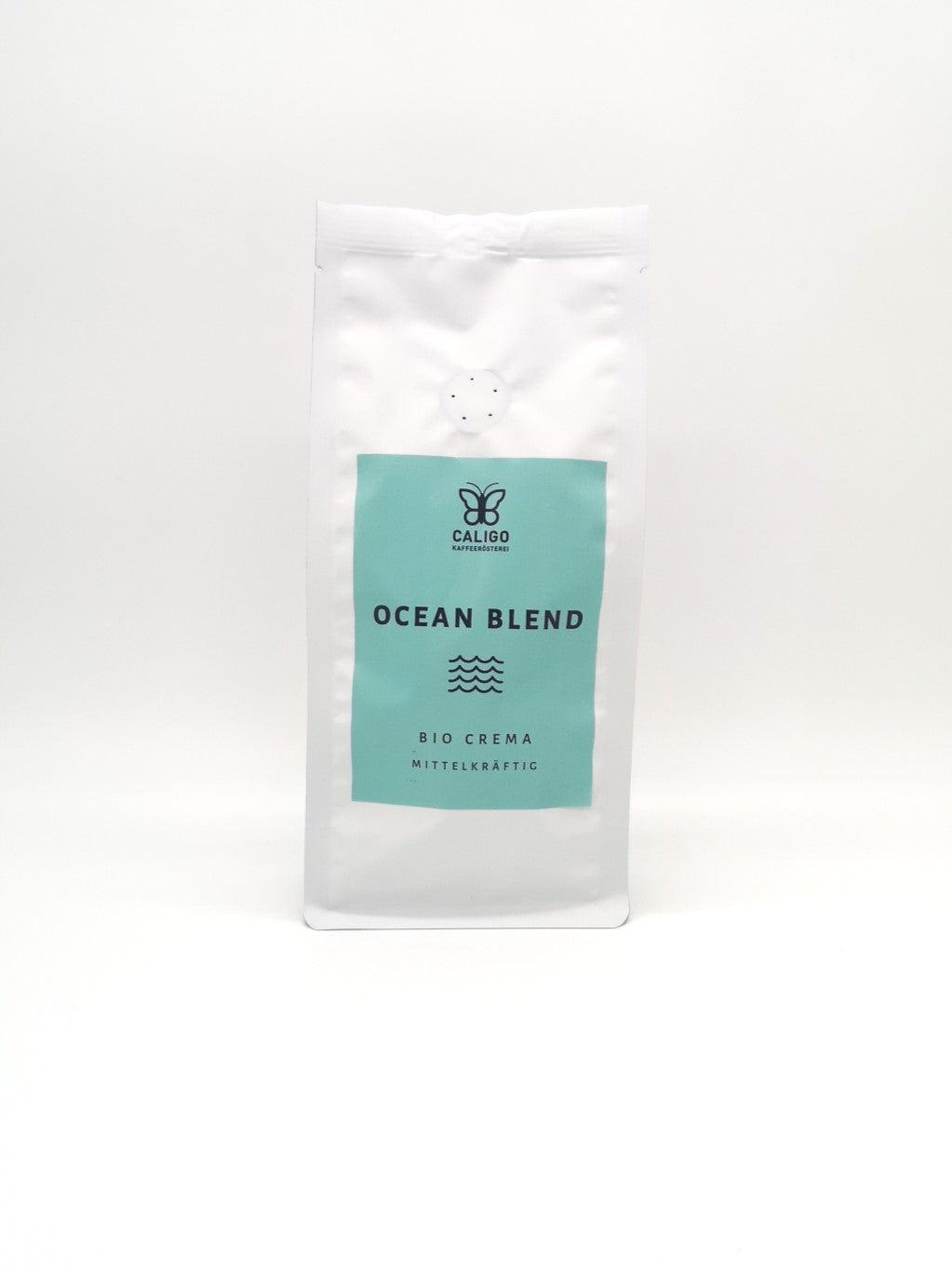 Caligo PROJEKTKAFFEE Ocean Blend Crema Kaffee 250g Bohnen bio