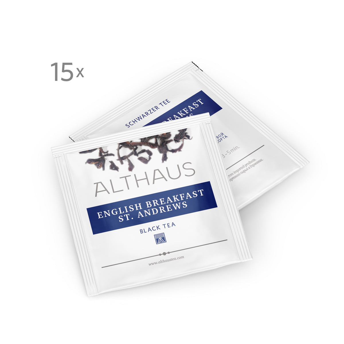 Althaus English Breakfast St Andrews Schwarztee 15 Pyra Packs