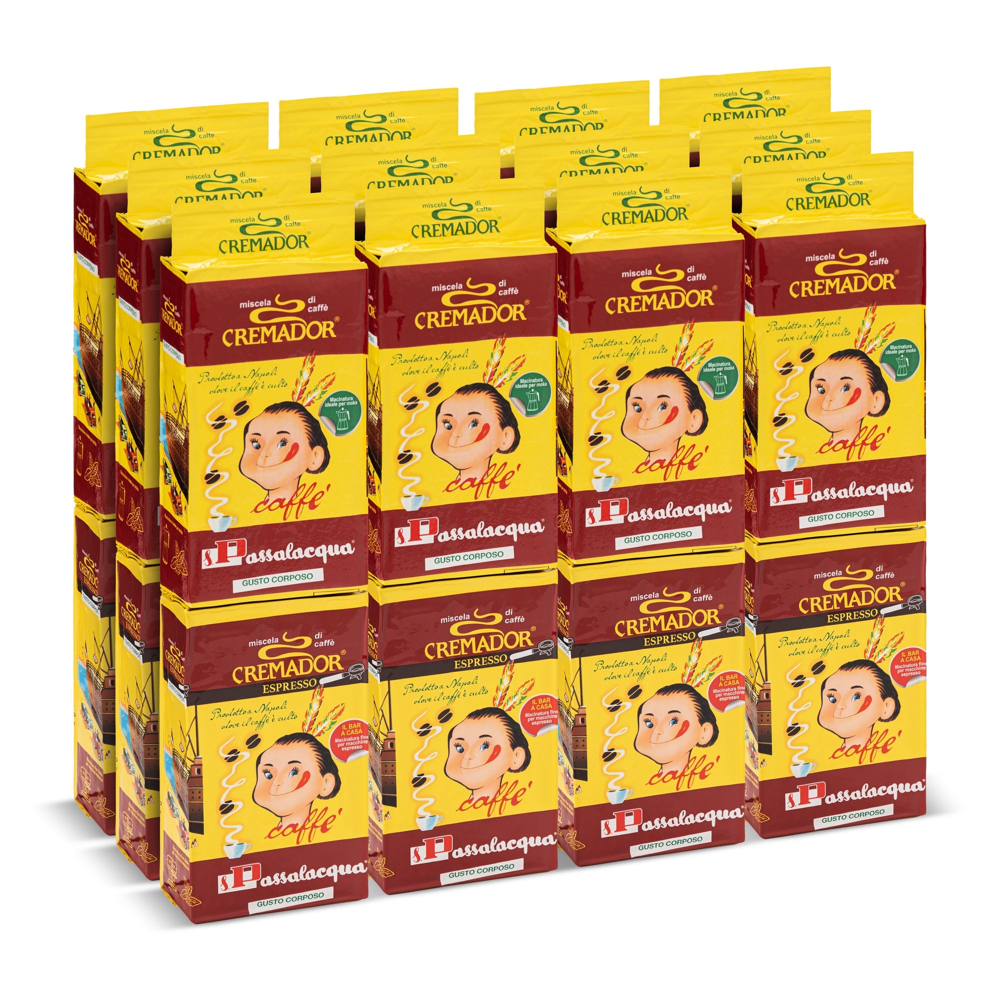 Passalacqua Cremador Kaffee gemahlen 250g cremig
