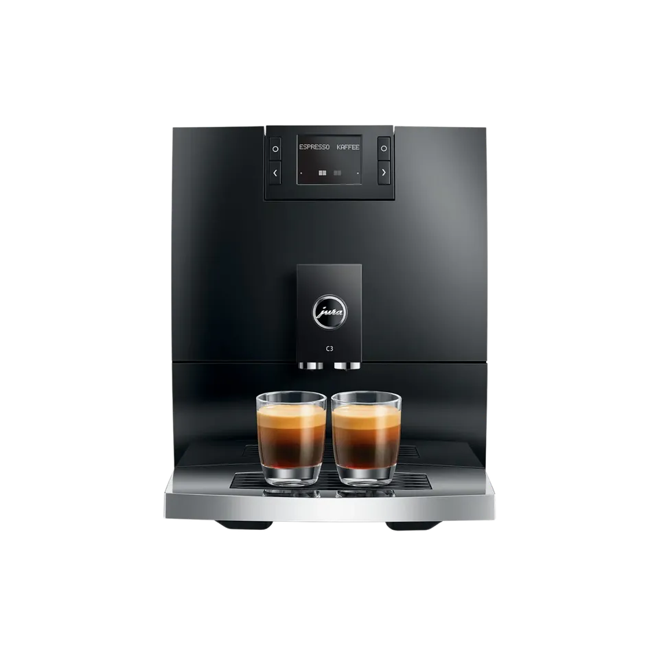 JURA C3 Kaffeevollautomat Pure Coffee Piano Black