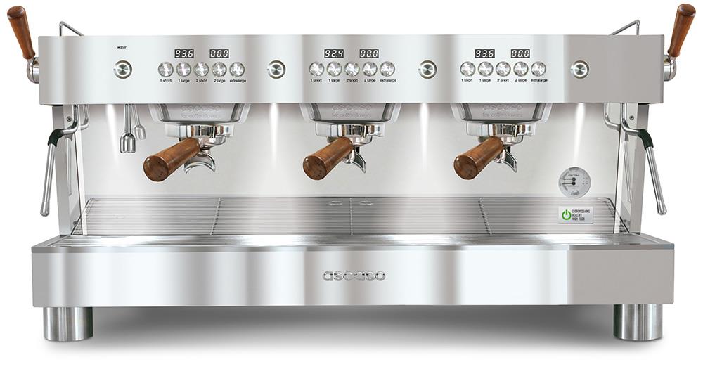 Ascaso Barista T Plus Espressomaschine Schwarz 2 gruppig