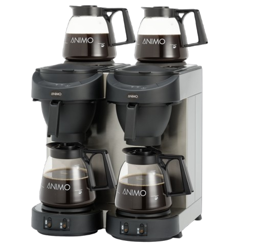 Animo M100 Filterkaffeemaschine schwarz 1,8 l