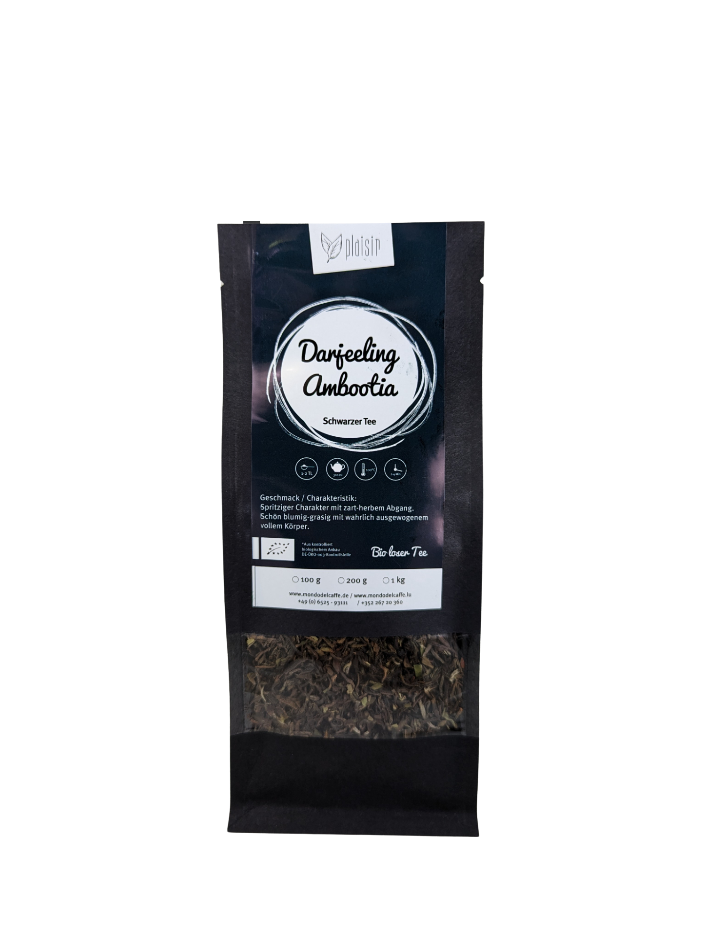 Mondo del Caffè Feinkost Darjeeling Ambootia Bio Tee 100 gr.