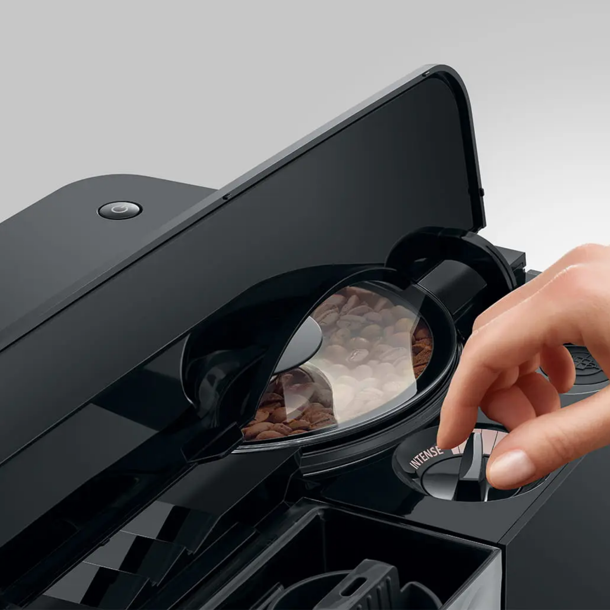 Jura C9 Kaffeevollautomat Piano Black 17 Spezialitäten