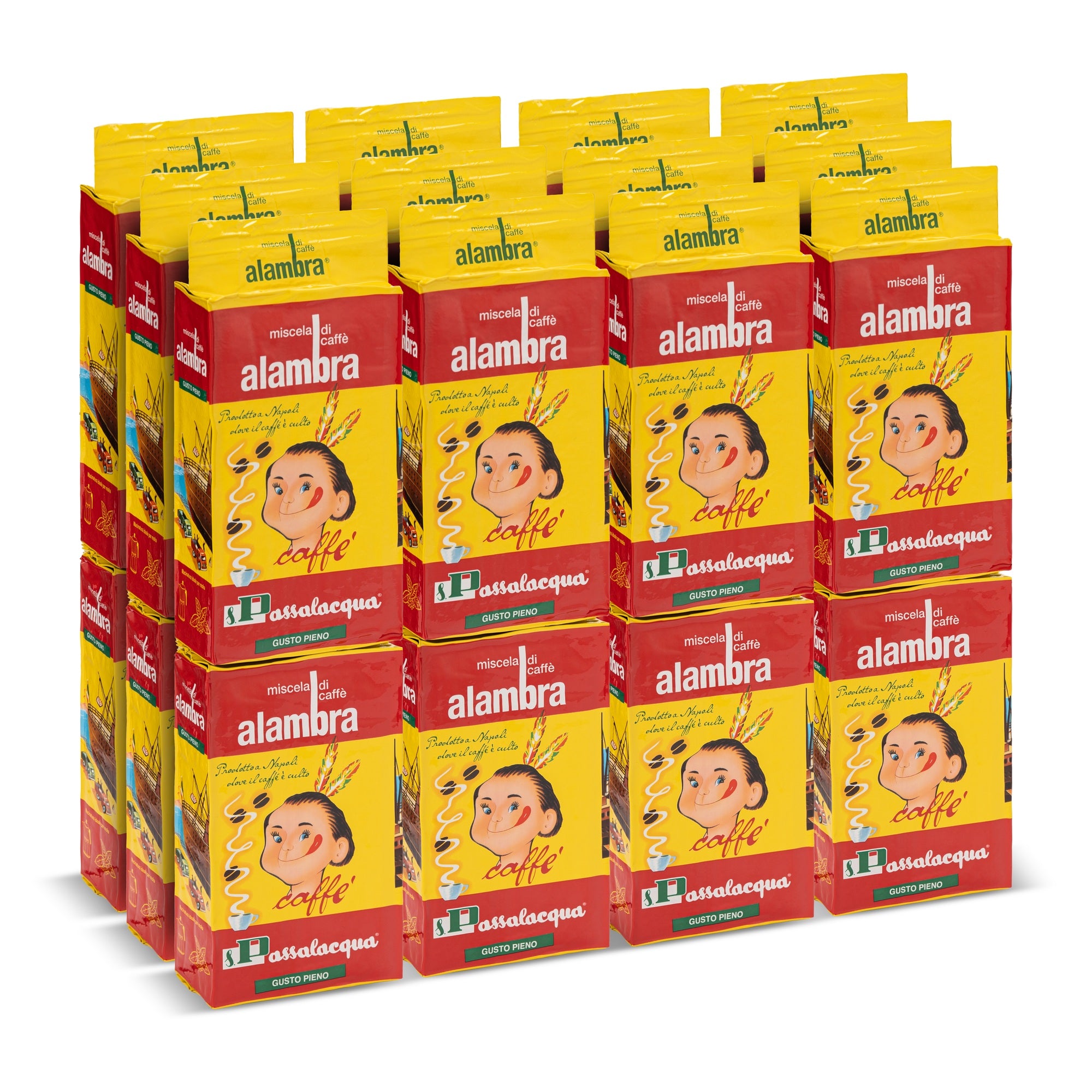 Passalacqua Alambra Kaffee gemahlen 250g stark
