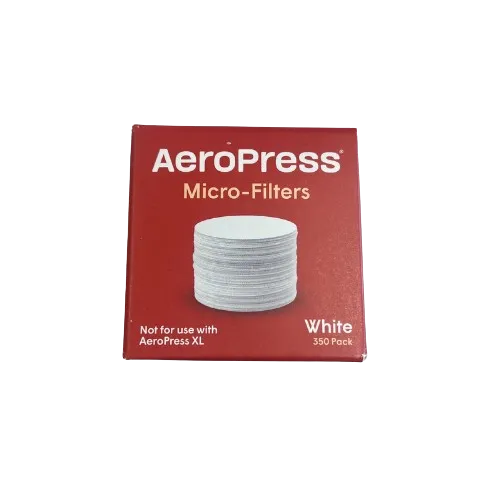 AeroPress Ersatzfilter Papierfilter Weiß 350 Stück