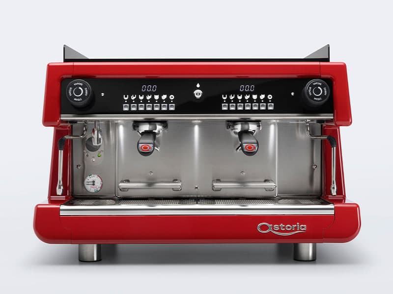 Mondo del Caffè Maschinen Astoria Hollywood SAE Siebträgermaschine Schwarz 2-gruppig