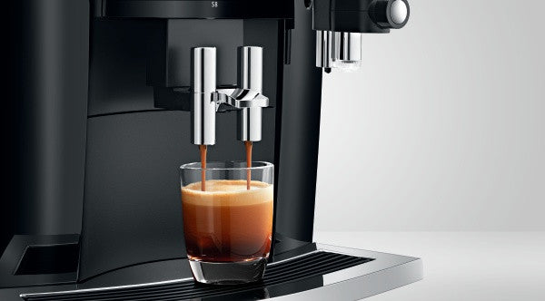 Jura S8 Kaffeevollautomat Platin Touchscreen-Vollautomat