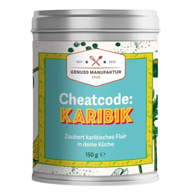 Cheatcode Karibik Gewürzmischung 100g Beutel Fisch Huhn
