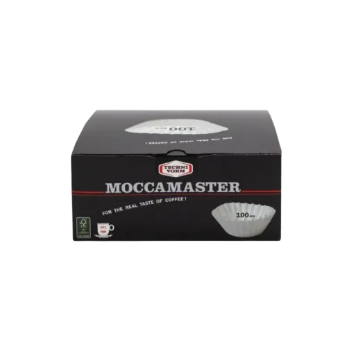 Moccamaster Korbfilterpapier Weiß 110 mm 100 Stück