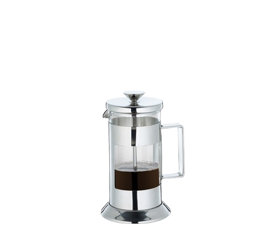 Cilio Laura Frenchpress Stempelkanne 350ml Glas Edelstahl