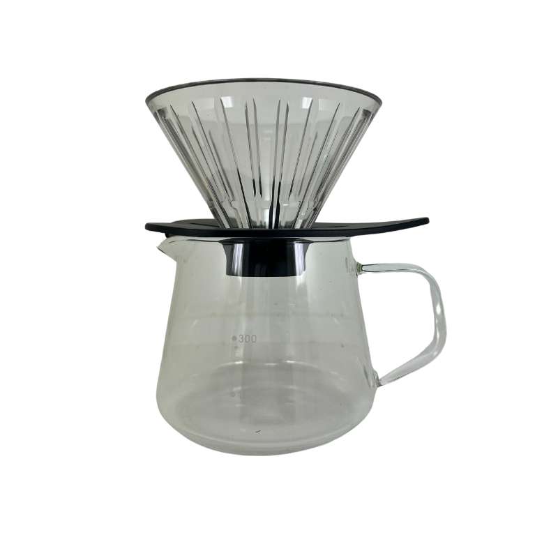 Mondo del Caffè Barista Buddy Filterkaffee Set schwarz 7-teilig