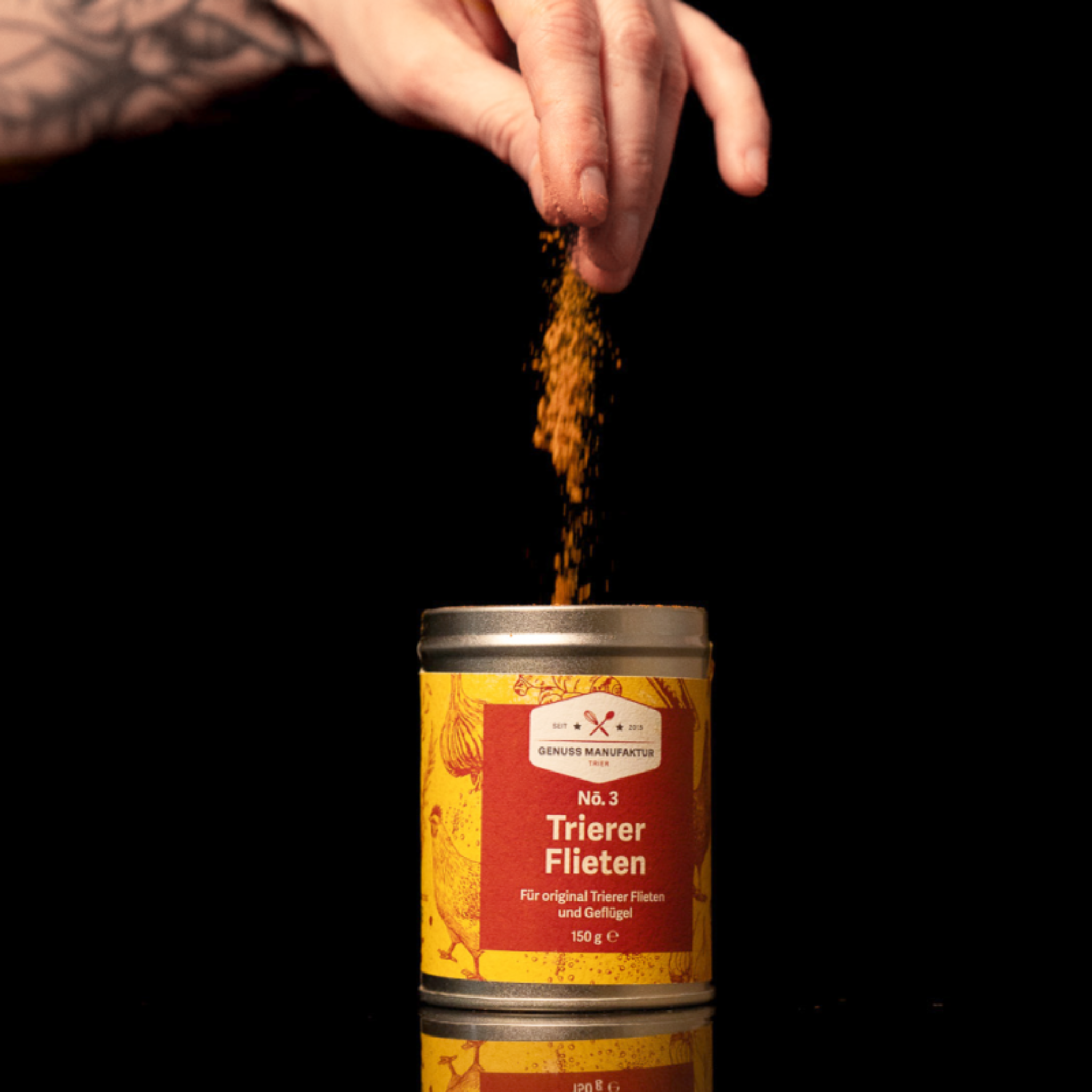 Mondo del Caffè Feinkost Trierer Flieten Hähnchengewürz 100g