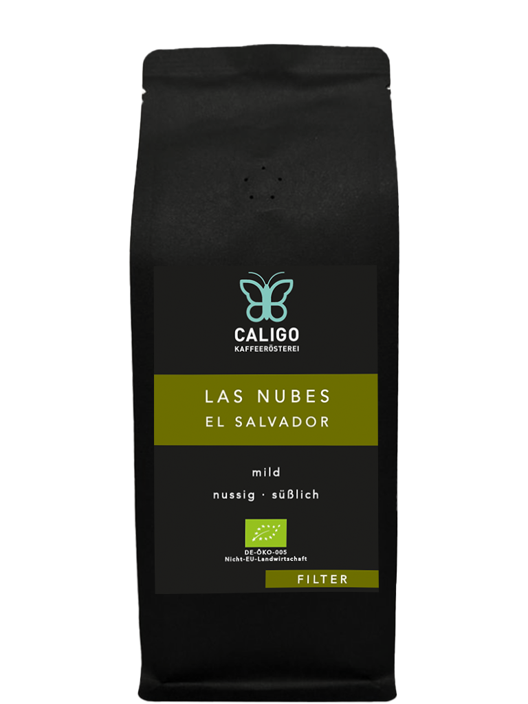Caligo Las Nubes El Salvador BIO Filterkaffee 250g Arabica