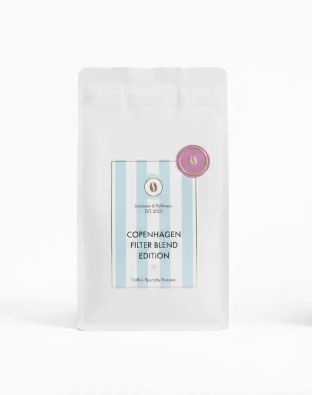 Caligo Jacobsen & Pohlmann Copenhagen Filter Blend Filterkaffee 250g Bohnen mild