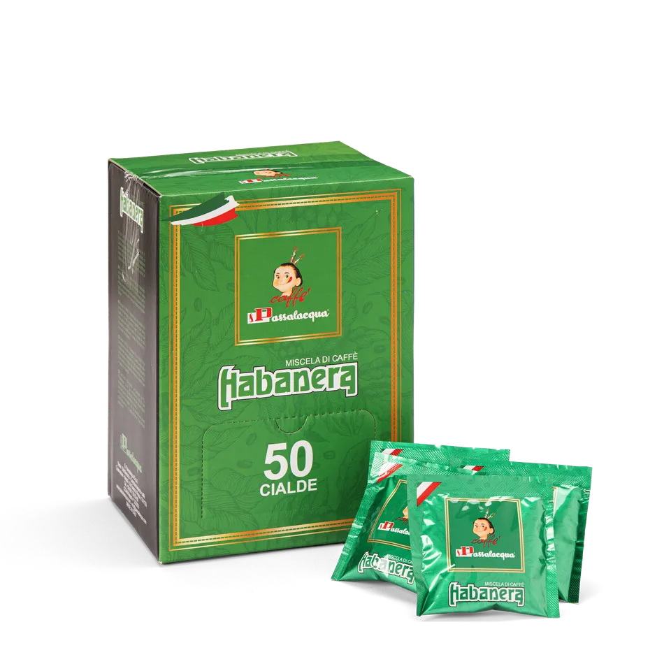 Passalacqua Habanera Kaffeepads 50 Pads ausgewogen