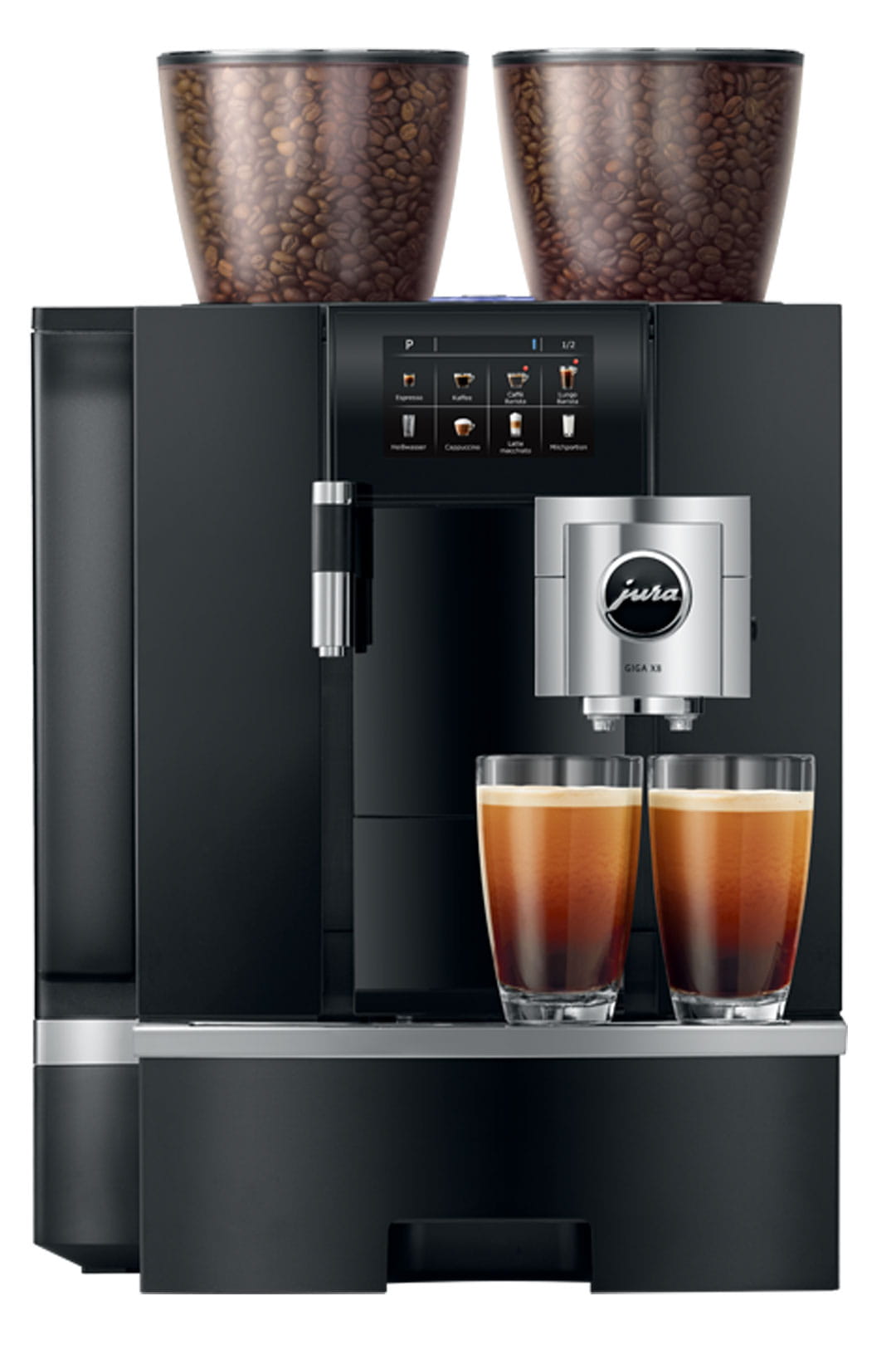 Jura Giga X8 Aluminium Kaffeevollautomat 200 Tassen