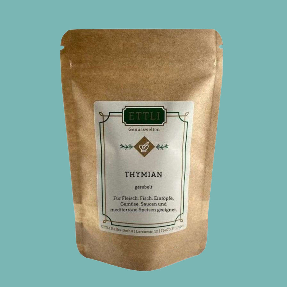 ETTLI Thymian gerebelt Küchenkraut 15 g mediterran