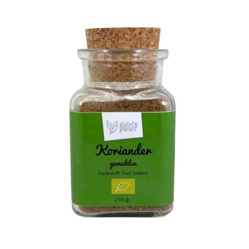 Mondo del Caffè Feinkost Koriander gemahlen Bio Glas