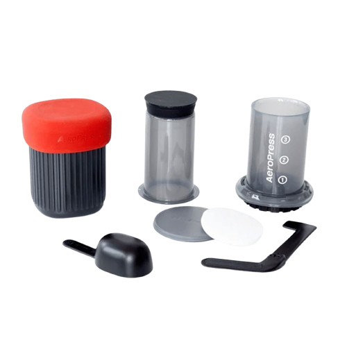 AeroPress Go Kaffeebereiter Filter Outdoor mit Becher 1-2 Min