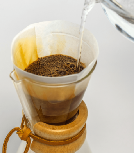 Chemex FP-2 Filterpapier weiß 1-3 Tassen Halbmond