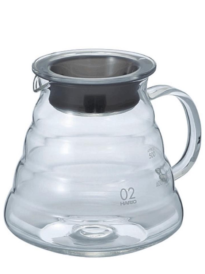 Hario V60 Range Server Kaffeekanne Glas 600ml