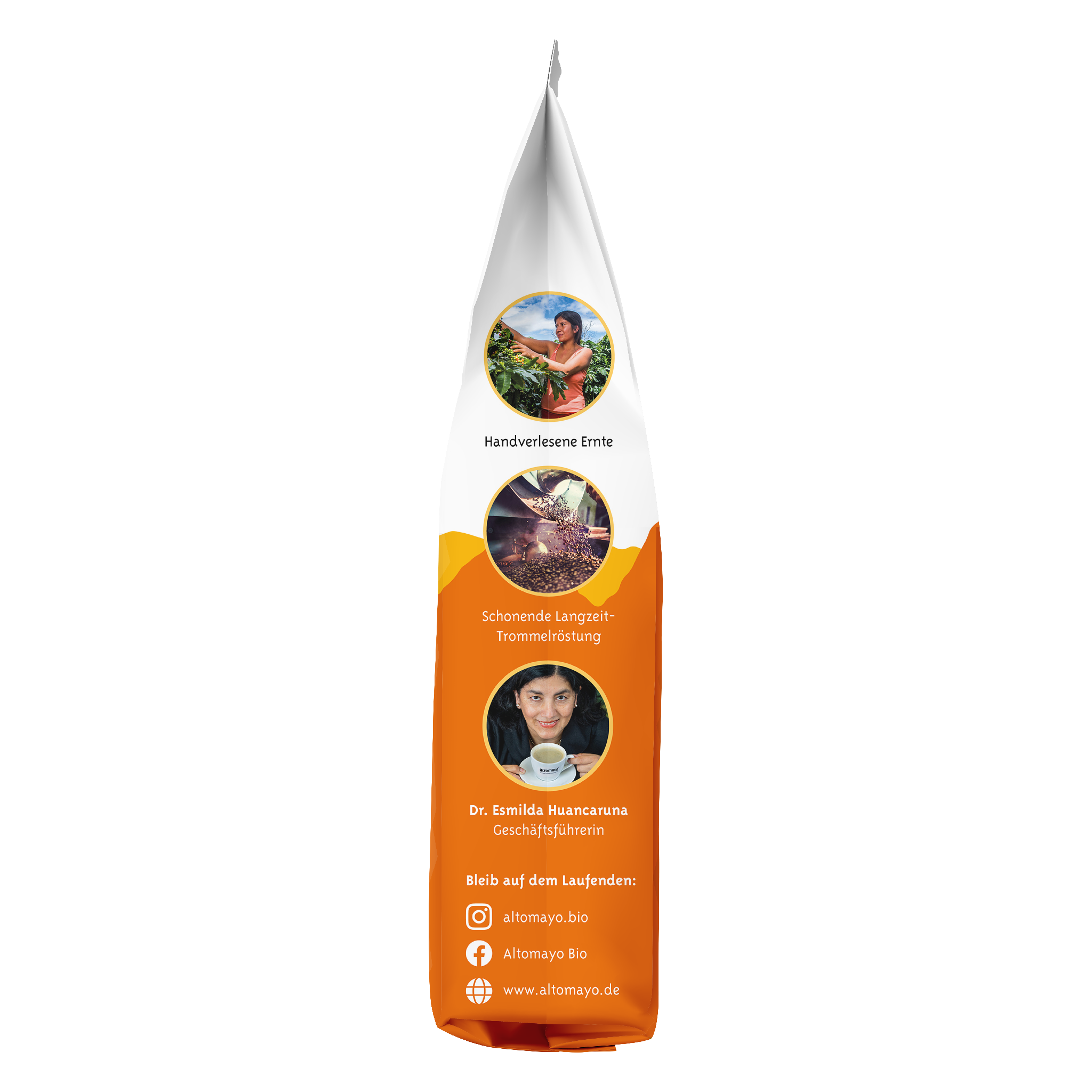 Altomayo Bio-Entkoffeiniert Sensitivo Espresso gemahlen 250 g