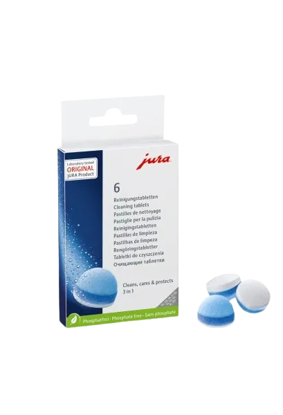 Jura Reinigungstabletten Kaffeevollautomat 6 Stk Pflege