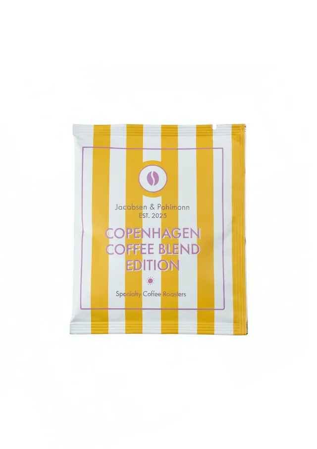 Caligo Jacobsen & Pohlmann Copenhagen Filter Blend Filterkaffee Drip Bag einzeln