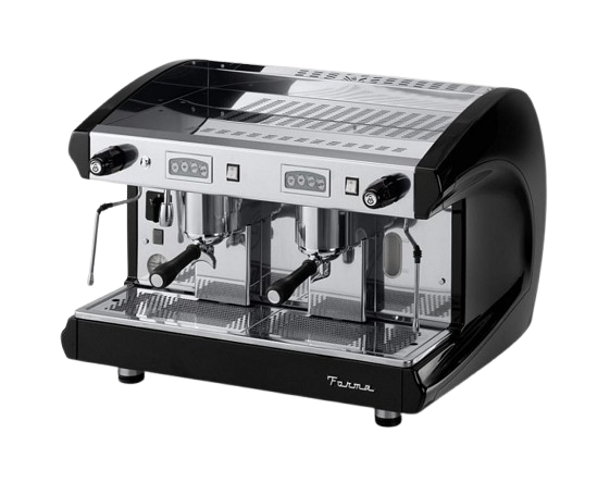Astoria Forma SAE Siebträger-Espressomaschine 2-gruppig Schwarz/Inox