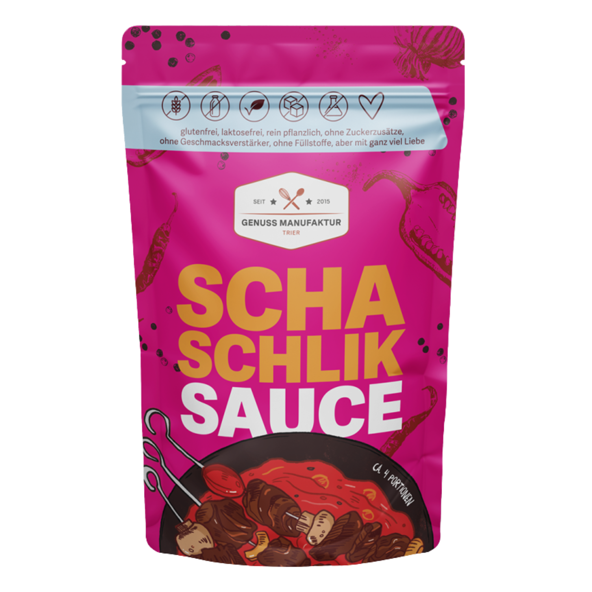 Genussmanufaktur Schaschlik Sauce glutenfrei