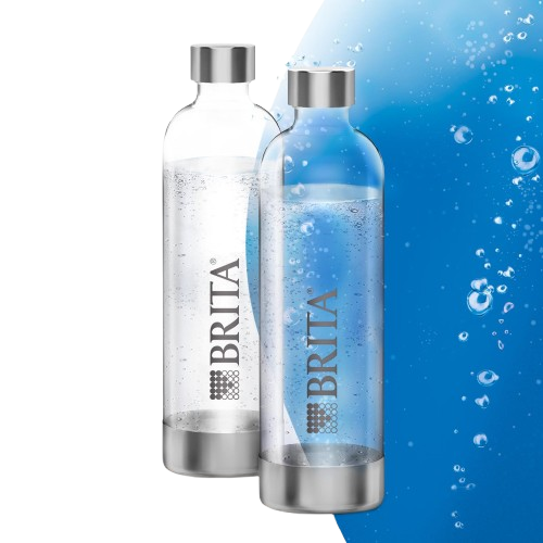 BRITA sodaONE Wasserflasche 1 Liter BPA-frei