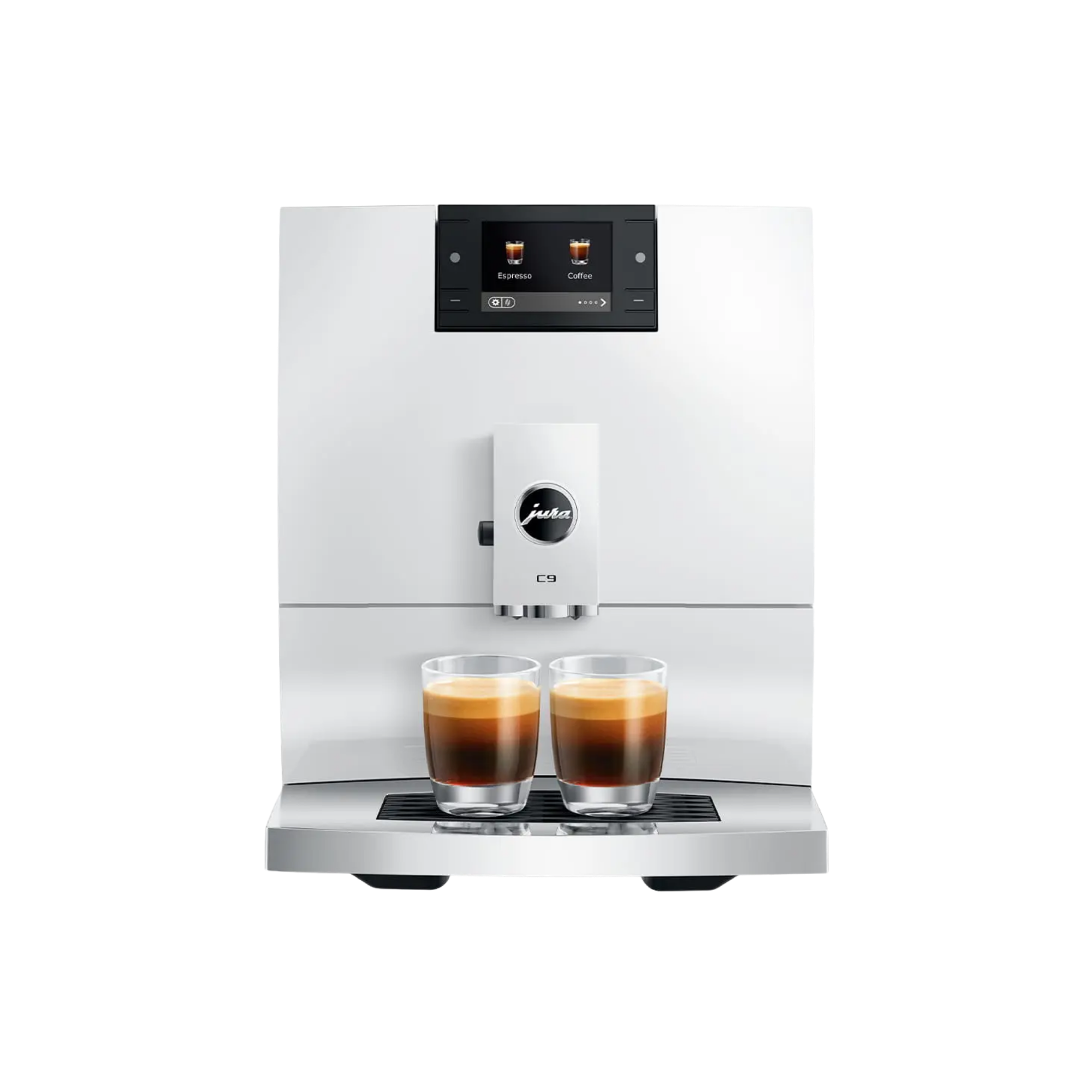 Jura C9 Kaffeevollautomat Piano Black 17 Spezialitäten