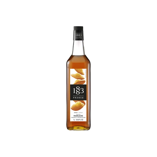 1883 Maison Routin Madeleine Sirup Kaffee Vanille