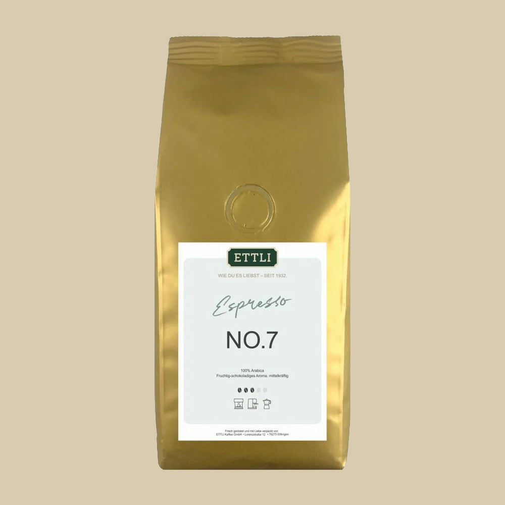 ETTLI Espresso No.7 Bohnen 500g fruchtig-schokoladig
