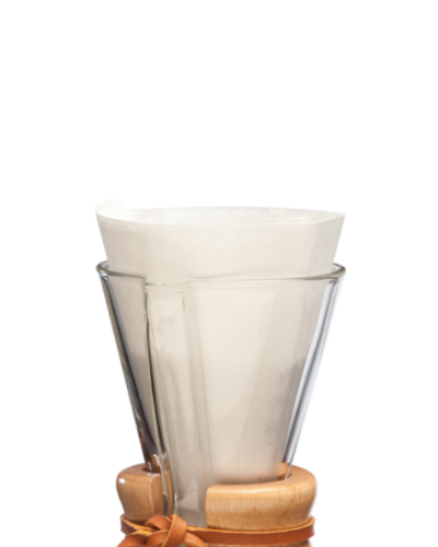 Chemex FP-2 Filterpapier weiß 1-3 Tassen Halbmond