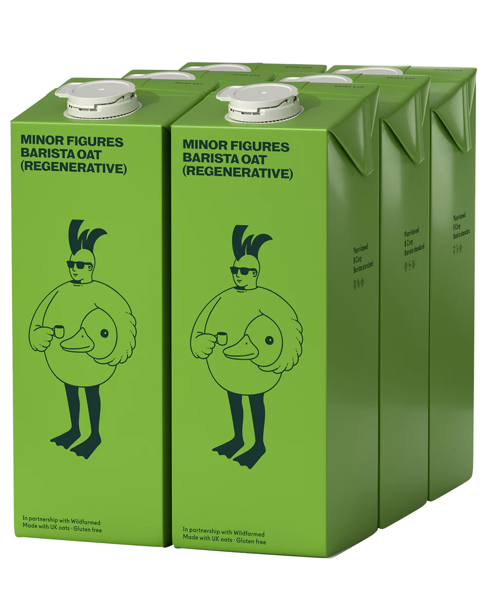 Minor Figures Barista Oat Regenerative Hafermilch 6er Pack