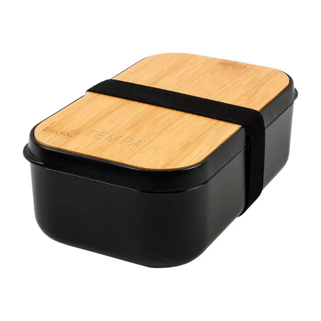 Ladelle Tempa Bento Lunchbox mit Bambus-Besteck auslaufsicher