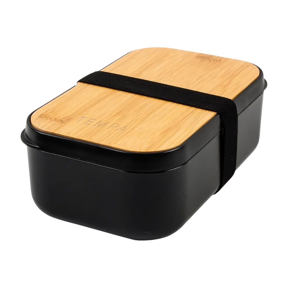 Ladelle Tempa Bento Lunchbox mit Bambus-Besteck auslaufsicher