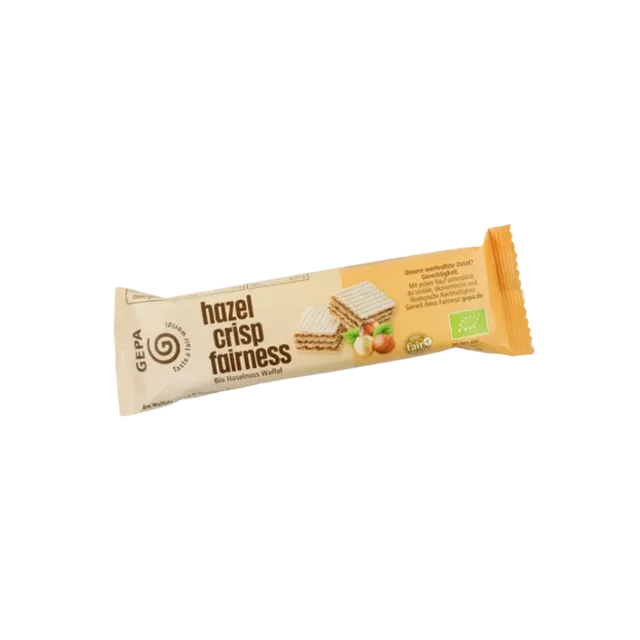 GEPA Bio Haselnusswaffeln Crossita Doppelpack 2x20 g