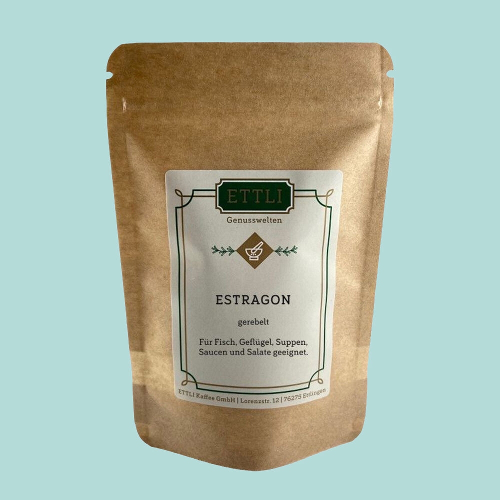ETTLI Kräuter Estragon gerebelt Gewürz 10 g mild-würzig