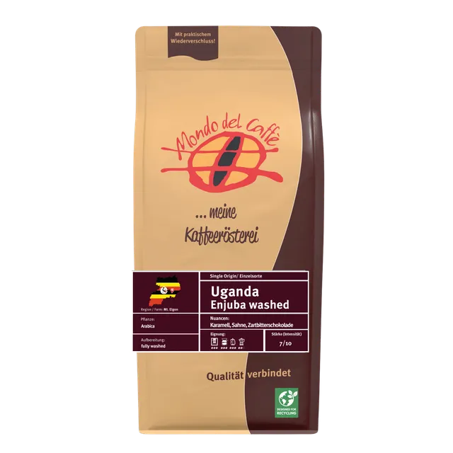 Uganda Enjuba Washed Kaffee Bohnen 1kg Filter Espresso