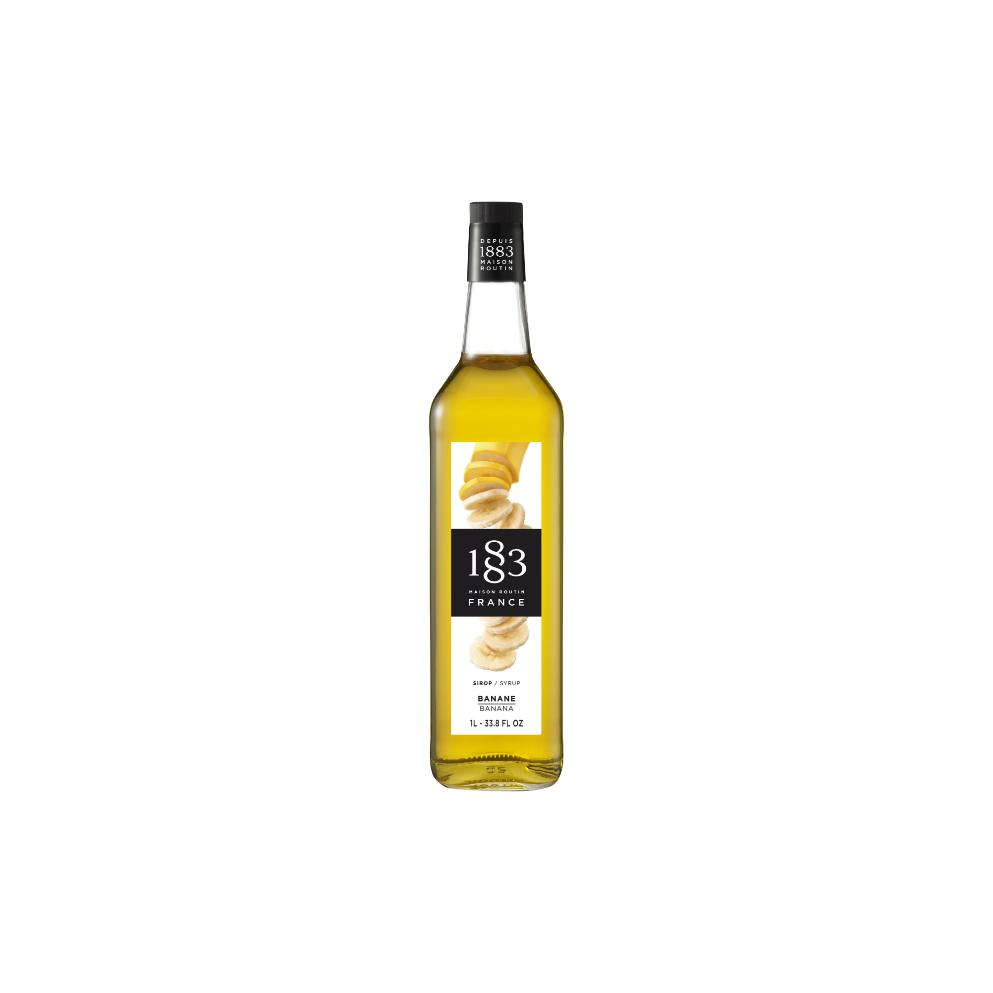 Maison Routin 1883 Bananen Sirup Banana Flasche für Kaffee