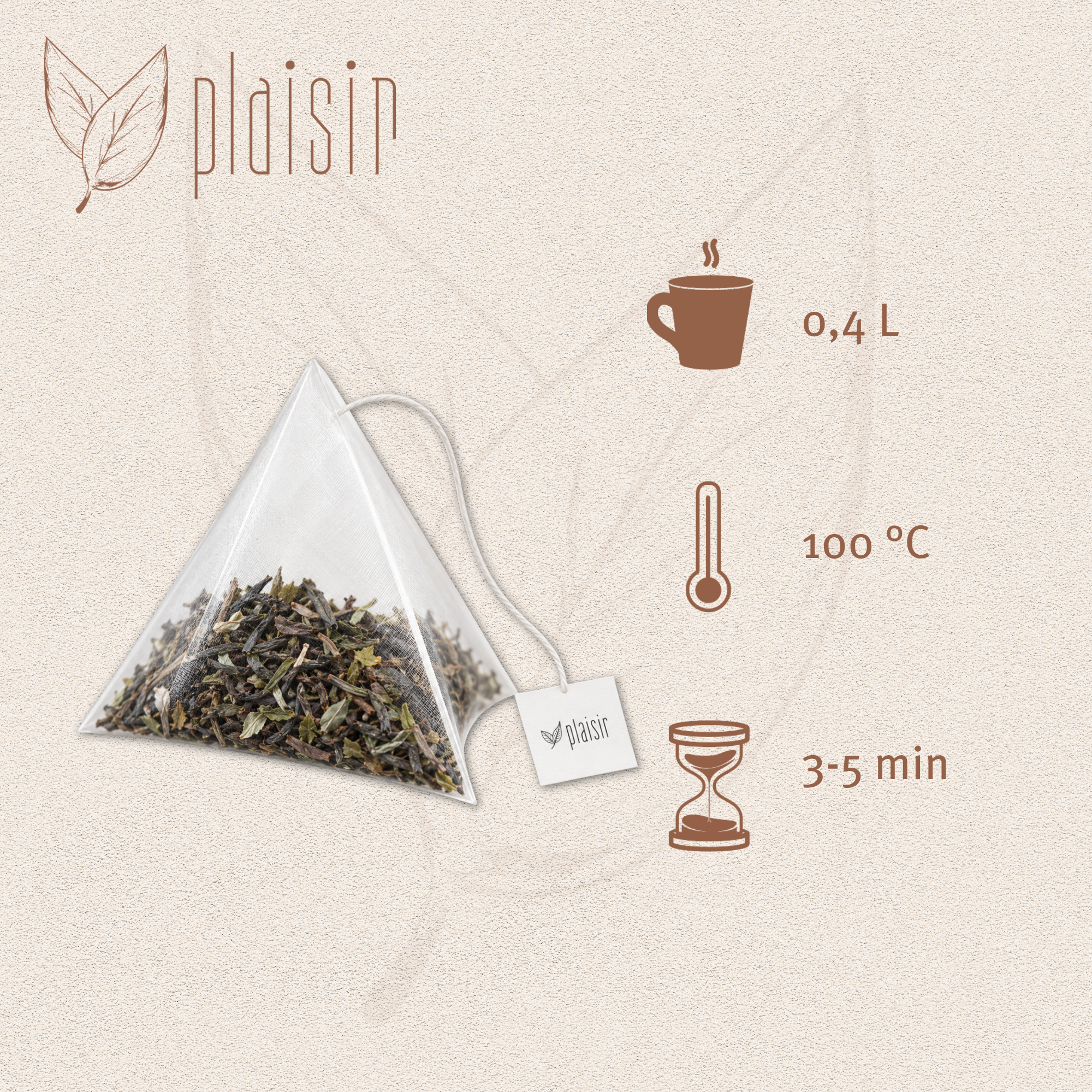 Plaisir Bio Darjeeling Seeyok Schwarztee First Flush