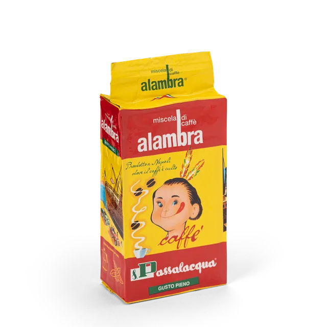 Passalacqua Alambra Kaffee gemahlen 250g stark