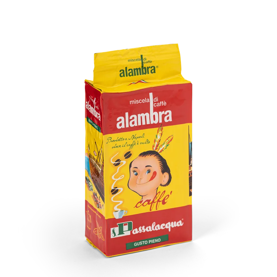 Passalacqua Alambra Kaffee gemahlen 250g stark