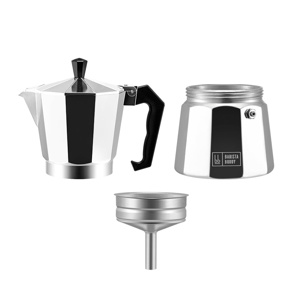 Mondo del Caffè Maschinen Barista Buddy Espressokocher 3-6 Tassen