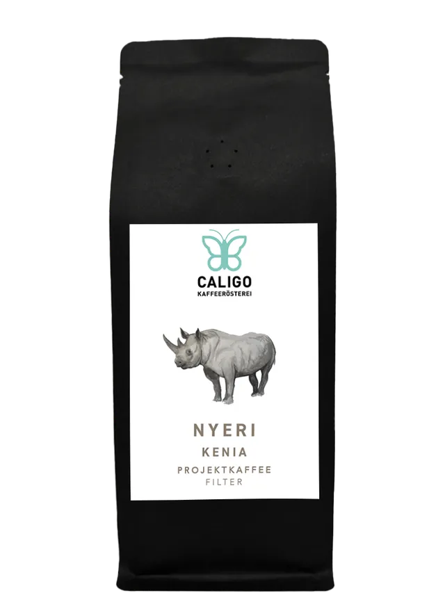 Caligo Nyeri Kenia Filterkaffee 250g Bohne beerig