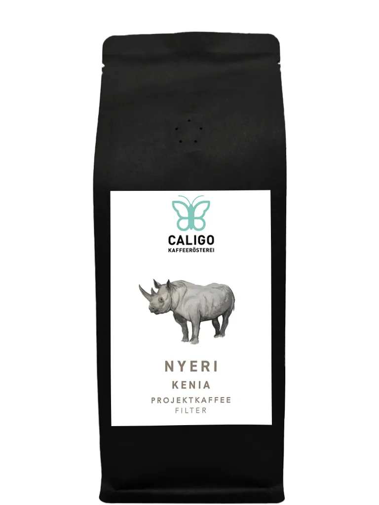 Caligo Nyeri Kenia Filterkaffee 250g Bohne beerig