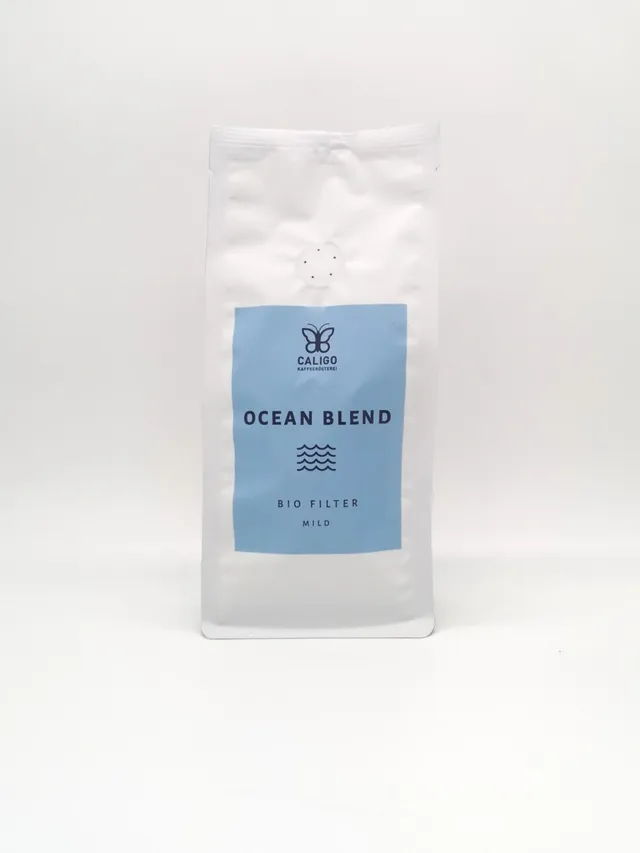 Caligo Ocean Blend BIO Filterkaffee 250g Bohne mild